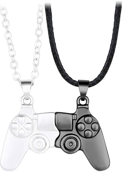 Adet Çift Eşsiz Çekicilik Nefis Karşılıklı Çekim Manyetik Çift Sevgililer Günü Partiler Günlük Giyim ve Tatil Leri Için Uygun Kolye (Yurt Dışından)