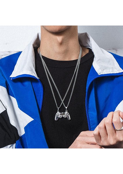 Adet Çift Eşsiz Çekicilik Nefis Karşılıklı Çekim Manyetik Çift Sevgililer Günü Partiler Günlük Giyim ve Tatil Leri Için Uygun Kolye (Yurt Dışından) modelleri