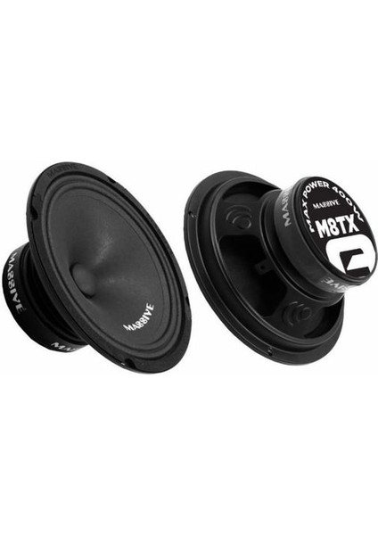 MS-M8TX 20CM Midrange Ciftti 800W 240RMS 400WAT 120RMS Iki Adet