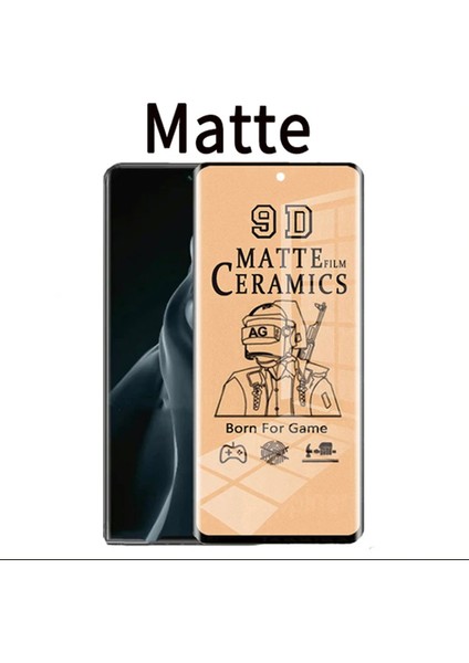 IPHONE 8 Mat Seramik Ekran Koruyucu Siyah