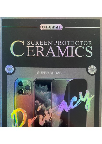 Blue Spectrum IPHONE 11 Pro Mat Hayalet Ekran Koruyucu Siyah