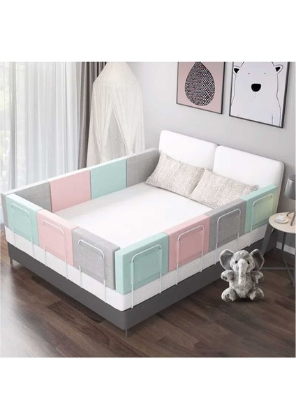 100 cm Serenty Plus Yatak Bariyeri Bebek ve Çocuk Korkuluğu Güvenlik Bariyeri