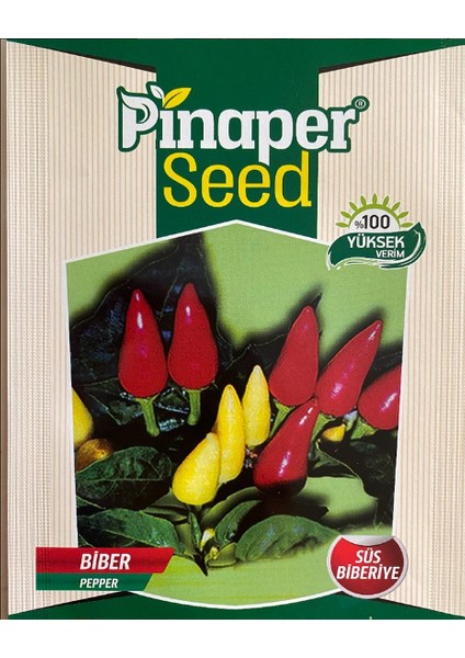 Pinaper Seed Biber - Süs Biberiye - 10GR