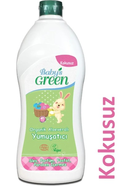 Baby's Green Organik Yeni Doğan Bebek Bakım Seti 5 Li Ecocert Onaylı