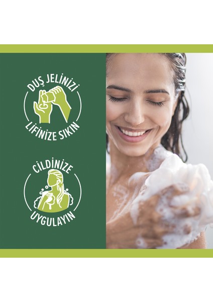 Aroma Sensations Feel The Energy Banyo ve Duş Jeli 500 ml x 2 Adet + Duş Lifi Hediye