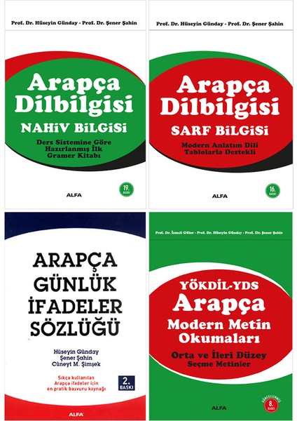 Arapça Dilbilgisi 4 Kitap Set