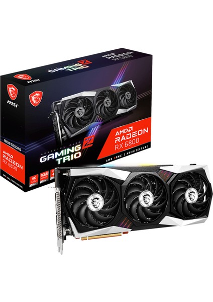 VGA RADEON RX 6800 GAMING Z TRIO 16G RX6800 16GB GDDR6 256B PCIE 4.0 X16 (3XDP 1XHDMI)