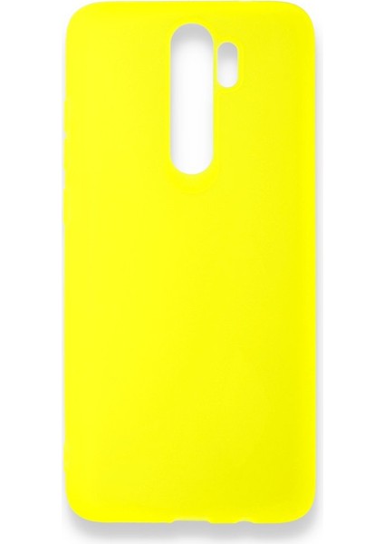 Xiaomi Redmi Note 8 Pro Kılıf Hopi Silikon - Sarı
