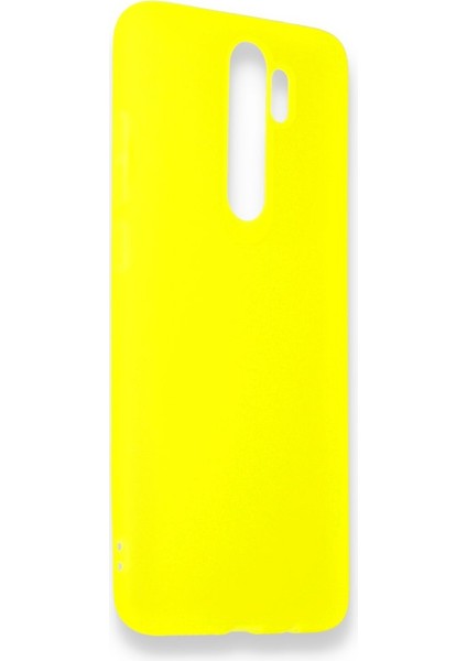 Xiaomi Redmi Note 8 Pro Kılıf Hopi Silikon - Sarı