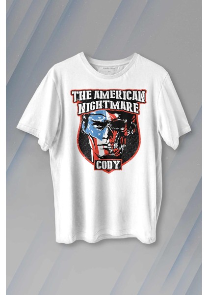 Cody Rhodes Nightmare Family Wwe Amerikan Güreşi Gym Body Baskılı Tişört Unisex T-Shirt