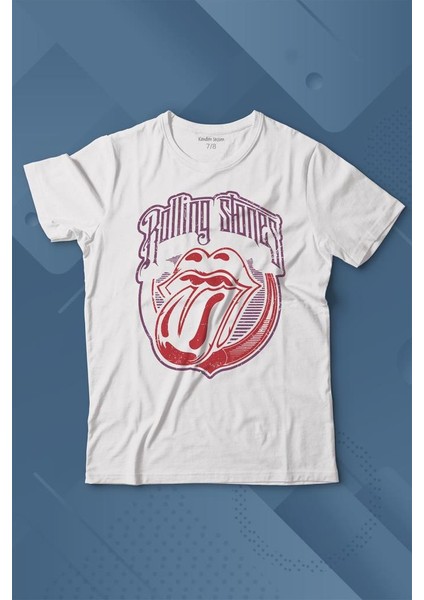 Rolling Stones Rock Retro 70S 80S Music Baskılı Tişört Çocuk T-Shirt