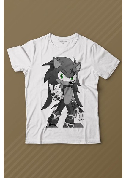 Sonic Boom Hedgehog Baskılı Tişört Çocuk T-Shirt
