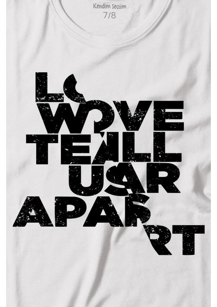 Joy Division Love Will Tear Us Ian Curtıs Baskılı Tişört Çocuk T-Shirt