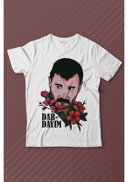 Azer Bülbül Dardayım Arabesk Baskılı Tişört Çocuk T-Shirt