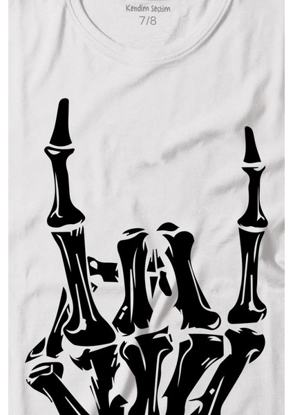 Rock And Roll Music Sert Müzik Baskılı Tişört Çocuk T-Shirt fiyatları