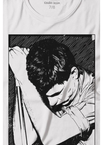 Joy Division Ian Curtis 90S Rock Punk Uk Baskılı Tişört Çocuk T-Shirt