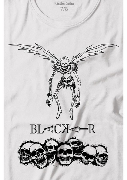 Japon Death Note Black Air Hip Hop Baskılı Tişört Çocuk T-Shirt fiyatları