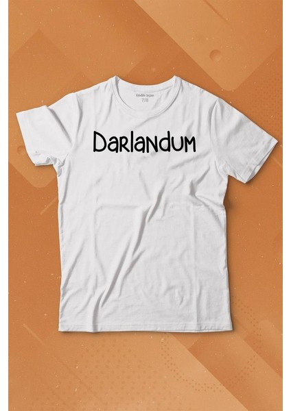 Darlandum Darlandım Dar Lan Dum Karadeniz Trabzon Baskılı Tişört Çocuk T-Shirt