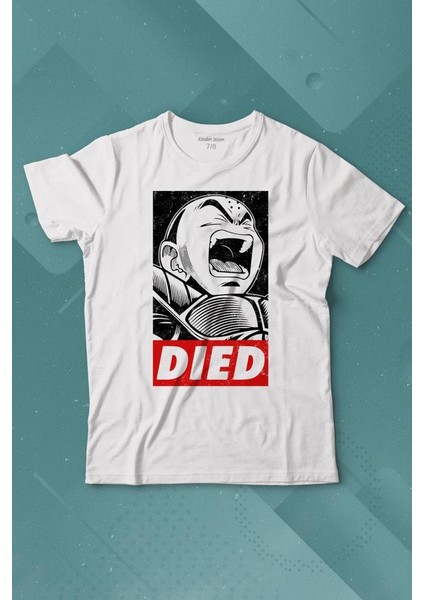 Dragon Ball Krillin Anime Dizi Urban Baskılı Tişört Çocuk T-Shirt