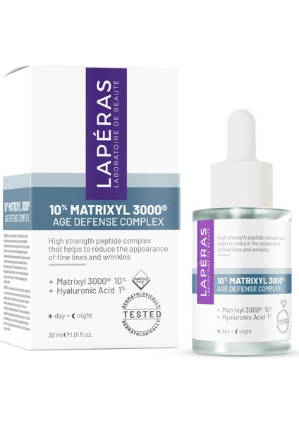 10% Peptide Matrixyl 3000® 1% Hyaluronic Acid Dolgunlaştırıcı Canlandırıcı Nemlendirici Peptit Serum