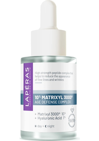 10% Peptide Matrixyl 3000® 1% Hyaluronic Acid Dolgunlaştırıcı Canlandırıcı Nemlendirici Peptit Serum