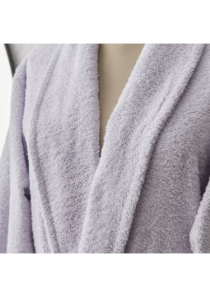 Judi %100 Pamuk Bornoz L/XL Lila