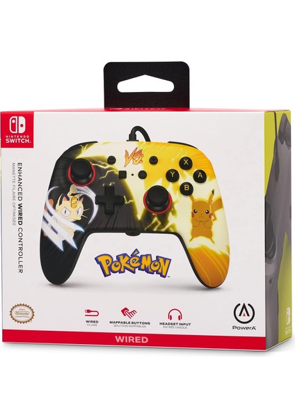 Nintendo Switch Oyun Kolu Lisanslı Pokémon Pikachu Vs. Meowth