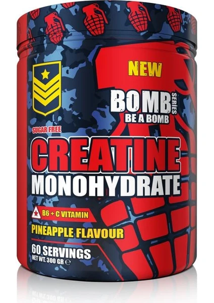 Bomb Serıes Creatıne Monohydrate Pıneapple Flavour