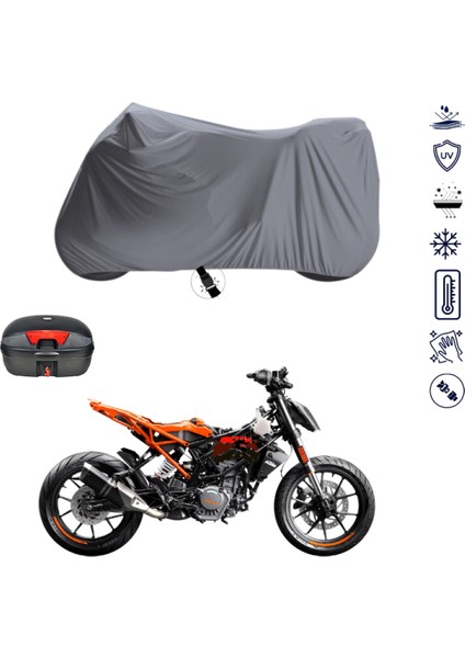 Ktm 125 Duke Çantalı Motosiklet Brandası 4 Mevsim Su Geçirmez Motor Brandası