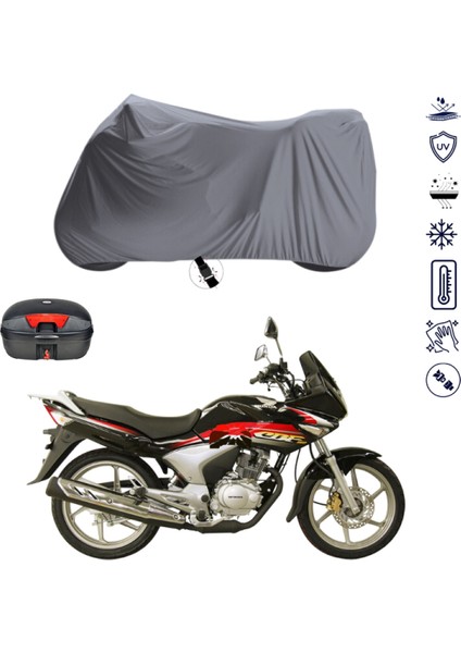 Honda Cbf 150 Çantalı Motosiklet Brandası 4 Mevsim Su Geçirmez Motor Brandası