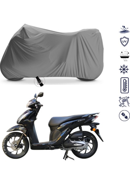 Honda Dio Çantalı Motosiklet Brandası 4 Mevsim Su Geçirmez Motor Brandası