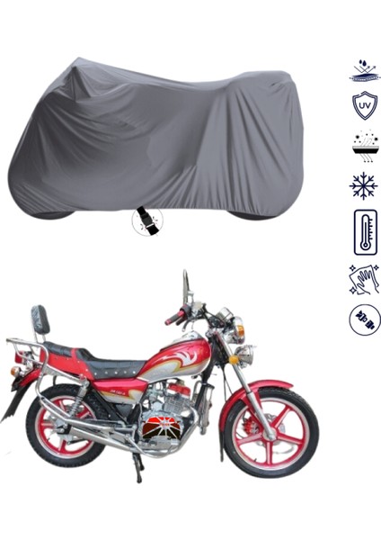 Arora Ar 150A Motosiklet Brandası 4 Mevsim Su Geçirmez Motor Brandası