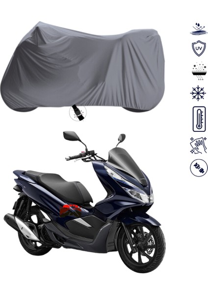 Honda Pcx 150 Motosiklet Brandası 4 Mevsim Su Geçirmez Motor Brandası