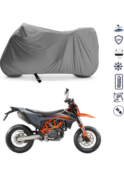 Ktm 690 Smc R Motosiklet Brandası 4 Mevsim Su Geçirmez Motor Brandası