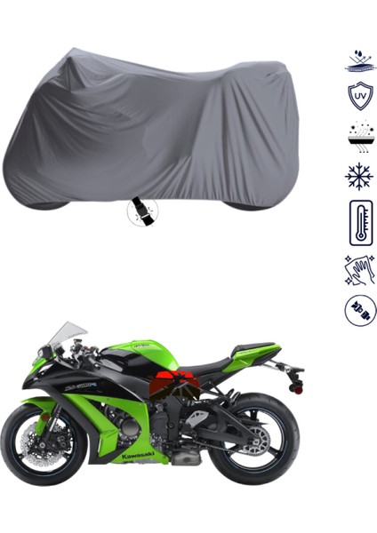 Kawasaki Ninja Zx-10 R Motosiklet Brandası 4 Mevsim Su Geçirmez Motor Brandası
