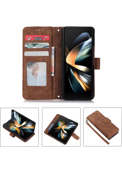 Samsung Galaxy Z Fold 5 Için Uygun Çapraz Açıklık Cep Telefonu Kılıfları (Yurt Dışından)