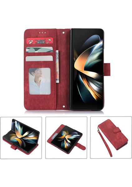 Samsung Galaxy Z Fold 5 Için Uygun Çapraz Açıklık Cep Telefonu Kılıfları (Yurt Dışından)
