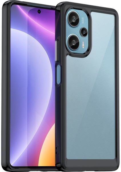 Poco F5 Şeffaf Akrilik Cep Telefonu Kılıfları (Yurt Dışından)