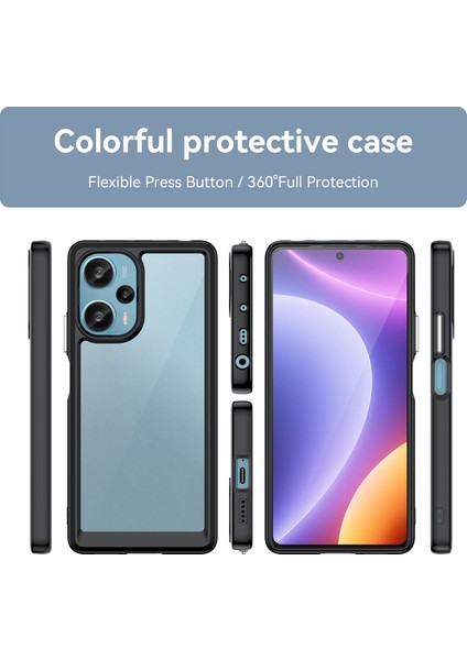 Poco F5 Şeffaf Akrilik Cep Telefonu Kılıfları (Yurt Dışından) modelleri