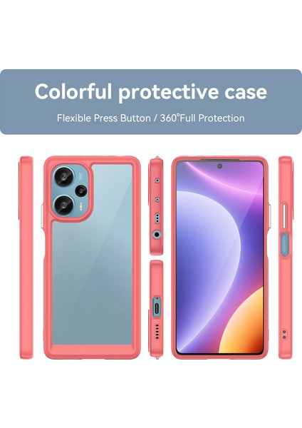 Poco F5 Şeffaf Akrilik Cep Telefonu Kılıfları (Yurt Dışından) modelleri