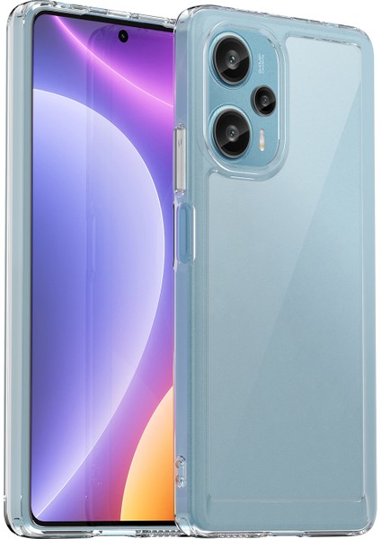 Poco F5 Şeffaf Akrilik Cep Telefonu Kılıfları (Yurt Dışından)