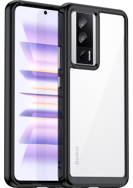 Xiaomi Redmi K60 Şeffaf Akrilik Cep Telefonu Kılıfları (Yurt Dışından)