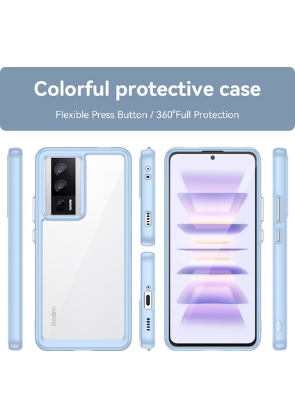 Xiaomi Redmi K60 Şeffaf Akrilik Cep Telefonu Kılıfları (Yurt Dışından) fiyatları