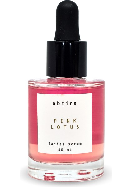 Abtira Garden Pınk Lotus |  Yüz Serumu | Tüm Cilt Tipleri 40 ml