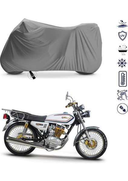 Kuba Çita 180R Gold Motosiklet Brandası 4 Mevsim Su Geçirmez Motor Brandası