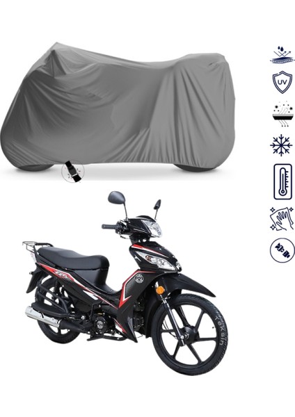 Kuba Ege 50 Motosiklet Brandası 4 Mevsim Su Geçirmez Motor Brandası