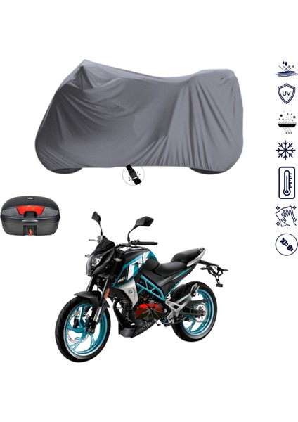 Cf Moto 250CL-X Çantalı Motosiklet Brandası 4 Mevsim Su Geçirmez Motor Brandası