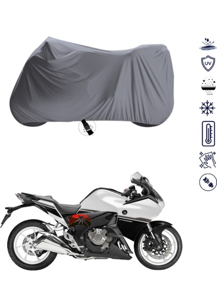 Honda Vfr 1200 Motosiklet Brandası 4 Mevsim Su Geçirmez Motor Brandası