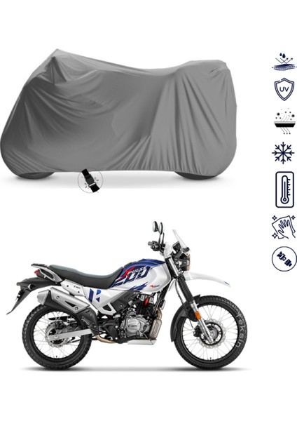 Hero Xpulse 200 Çantalı Motosiklet Brandası 4 Mevsim Su Geçirmez Motor Brandası