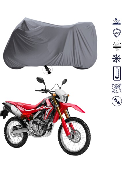 Honda Crf 250 L Çantalı Motosiklet Brandası 4 Mevsim Su Geçirmez Motor Brandası